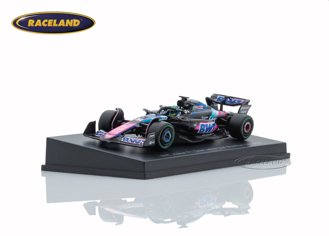 Alpine A524 Renault F1 BWT 2° Brazilian GP 2024