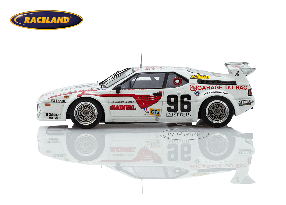 BMW M1 Garage du Bac Sadival Le Mans 1980
