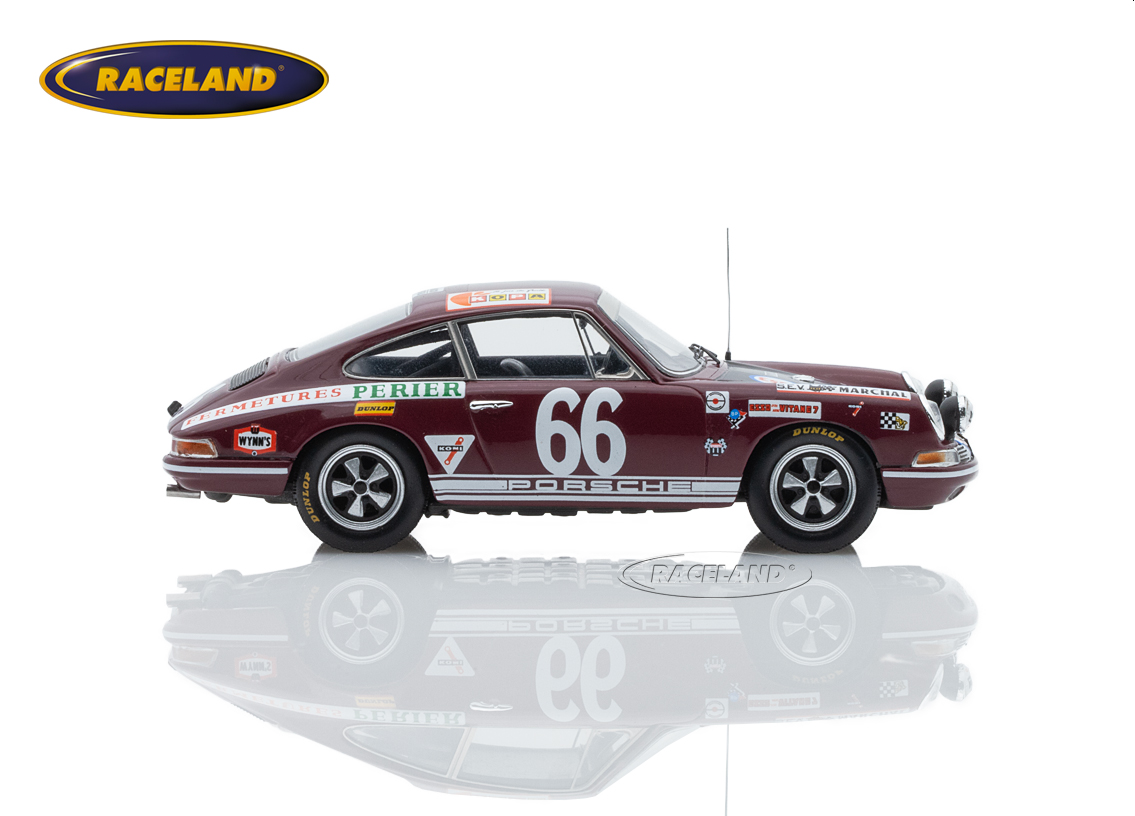Porsche 911T Herman Damseaux Le Mans 1969