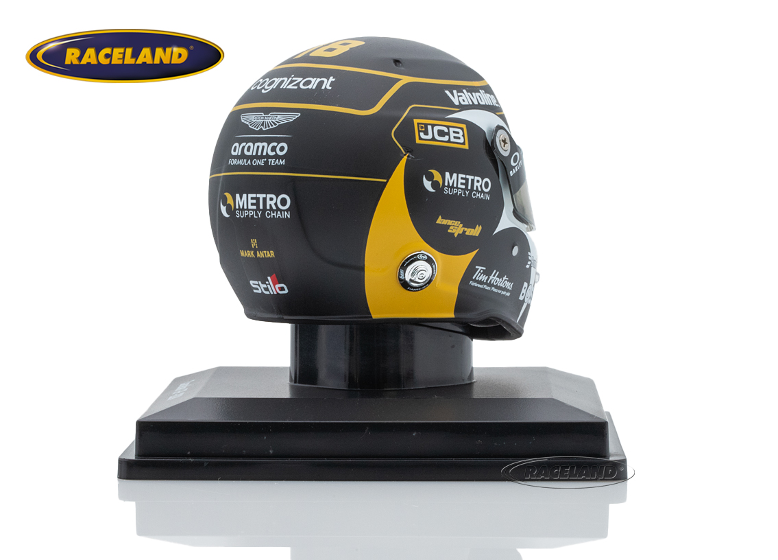 Helmet Aston Martin Aramco F1 Canadian GP 2024