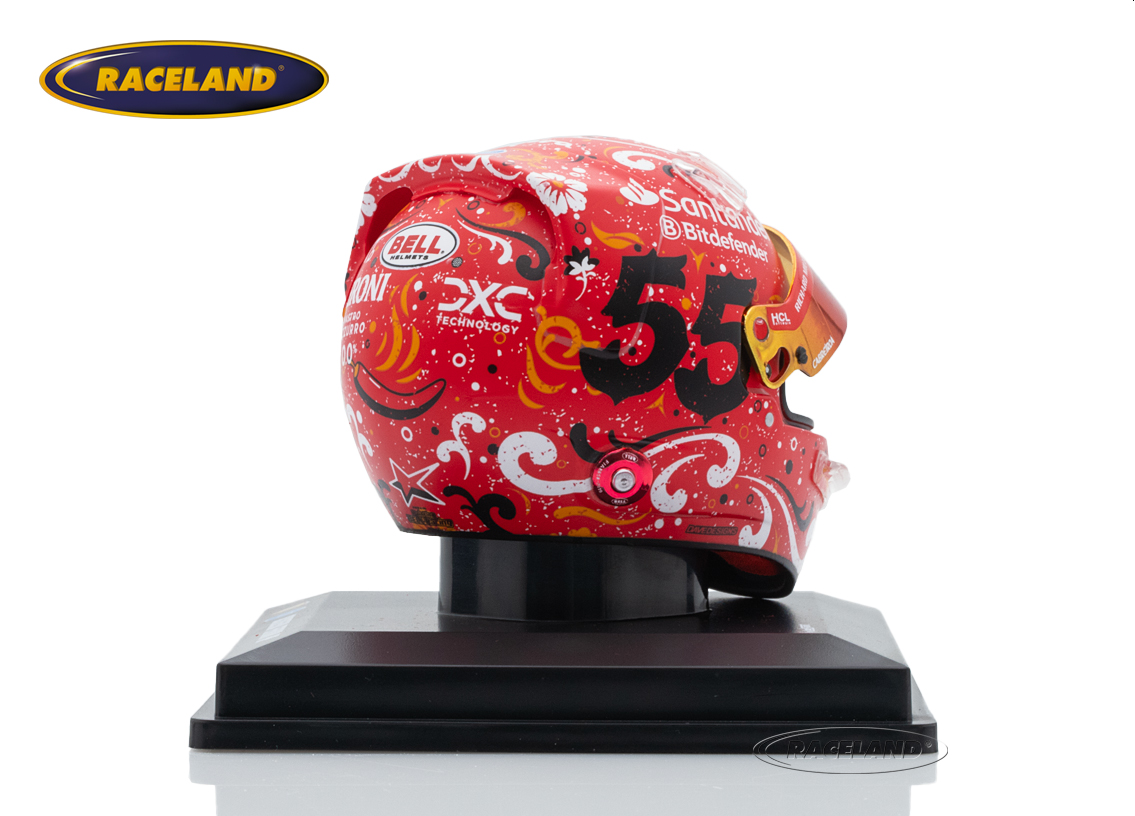 Helmet Scuderia Ferrari F1 winner GP Mexico City 2024