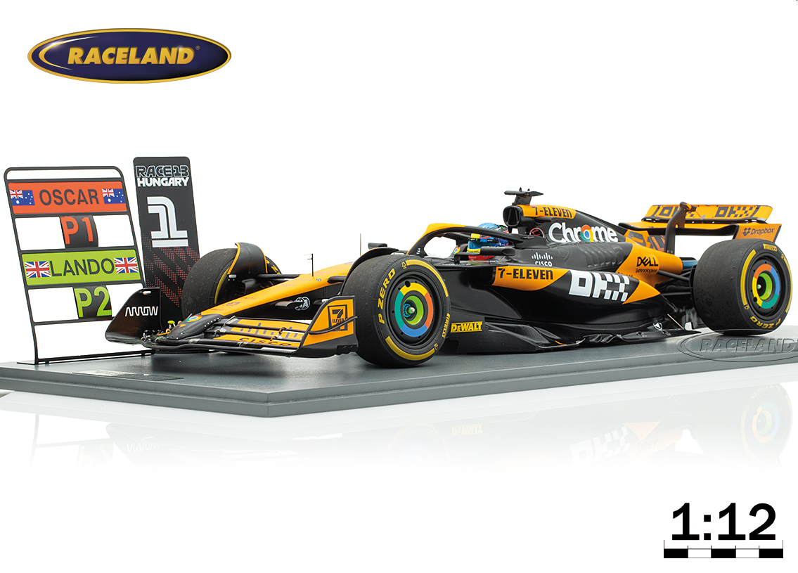 McLaren MCL38 Mercedes F1 winner Hungarian GP 2024