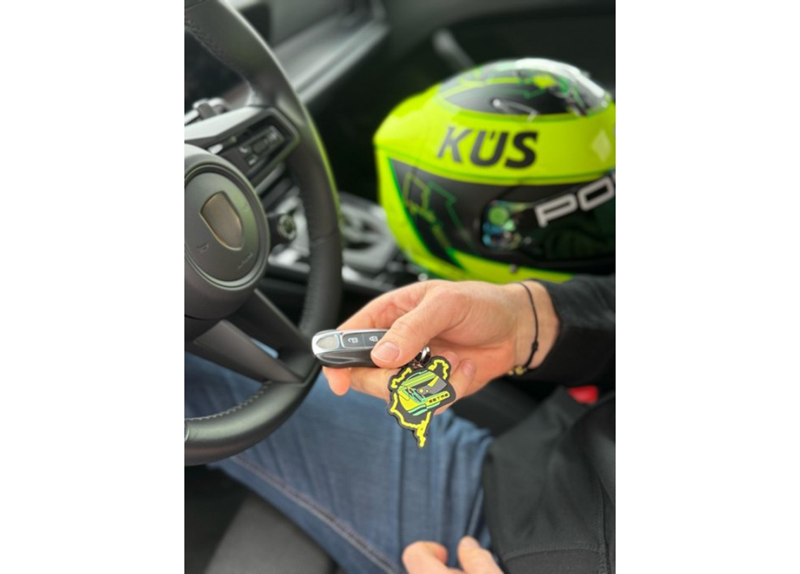 Key Chain Kevin Estre Collection Nürburgring
