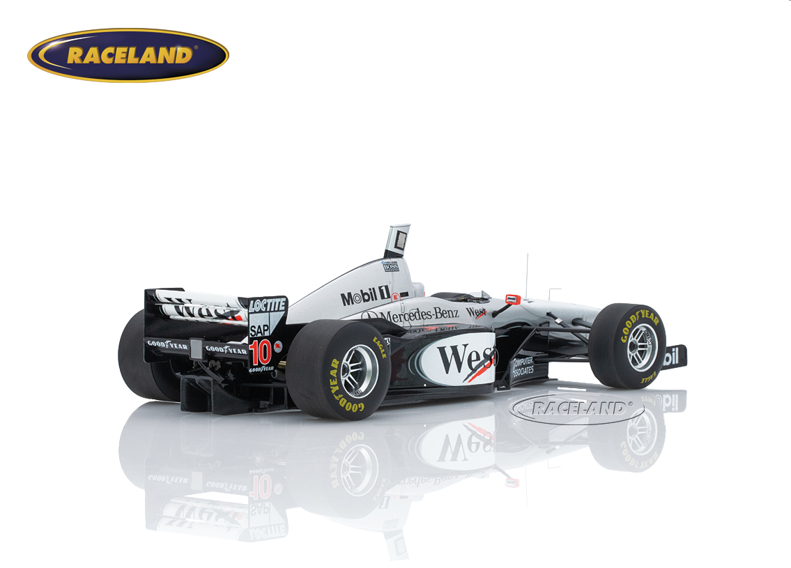 McLaren MP4/12 Mercedes V10 F1 West winner Australian GP Melbourne 1997