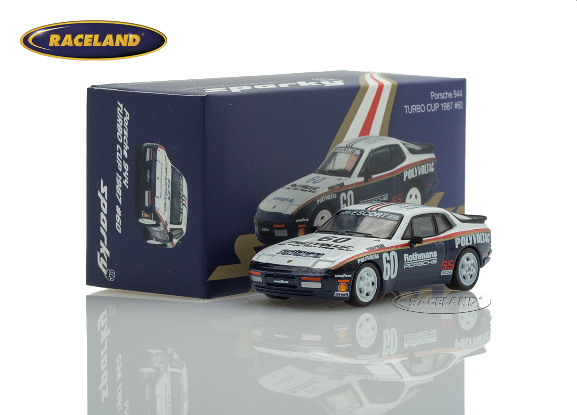 Porsche 944 Turbo Cup 1987 - Rothmans Design closed headlights