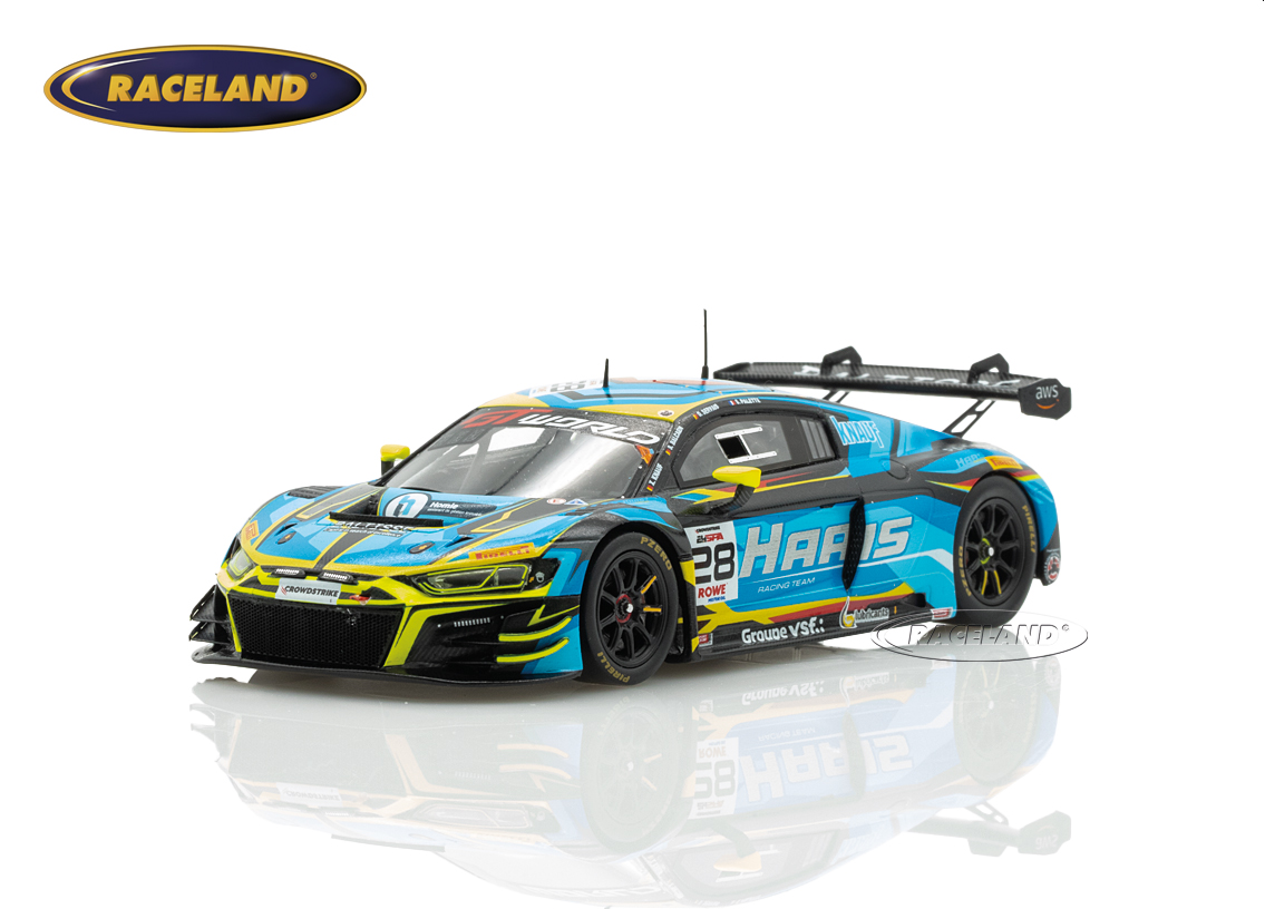 Audi R8 LMS GT3 EVO II Haas RT 44° Spa 24H 2025