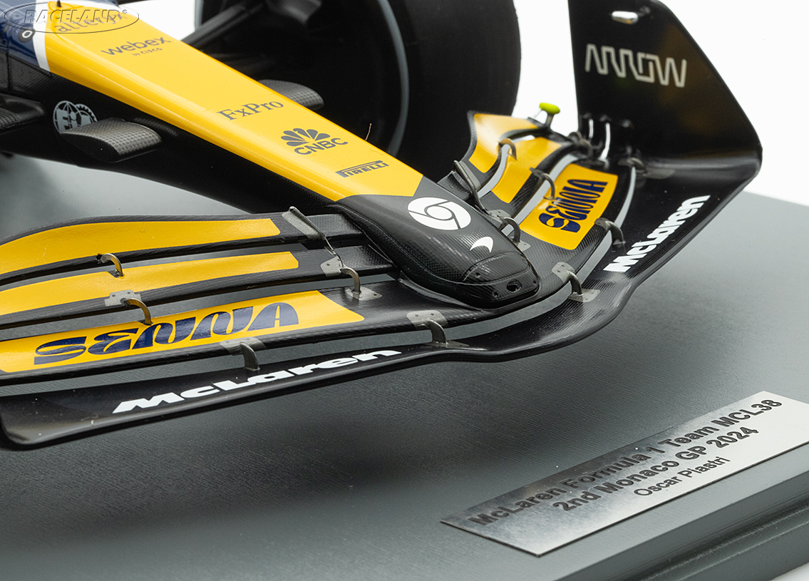 McLaren MCL38 Mercedes F1 Senna Design 2° Monaco GP 2024