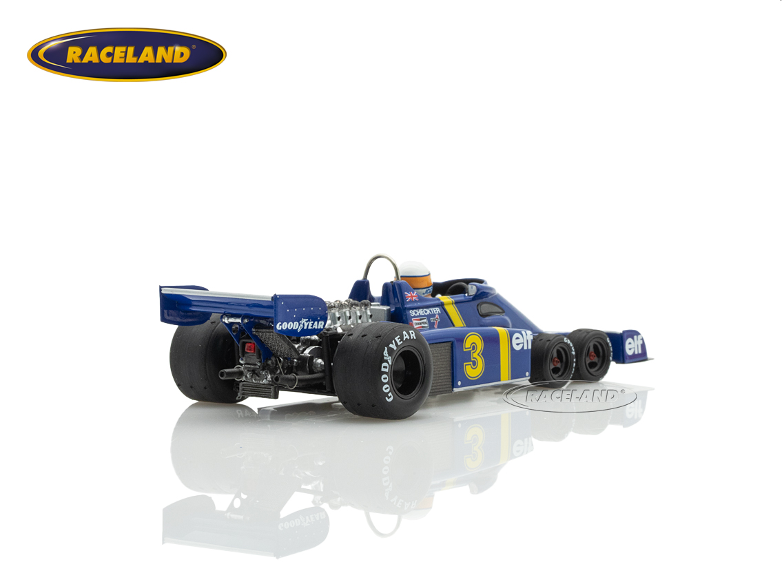Tyrrell P34 Cosworth V8 elf Team Tyrrell F1 winner Swedish GP Anderstorp 1976
