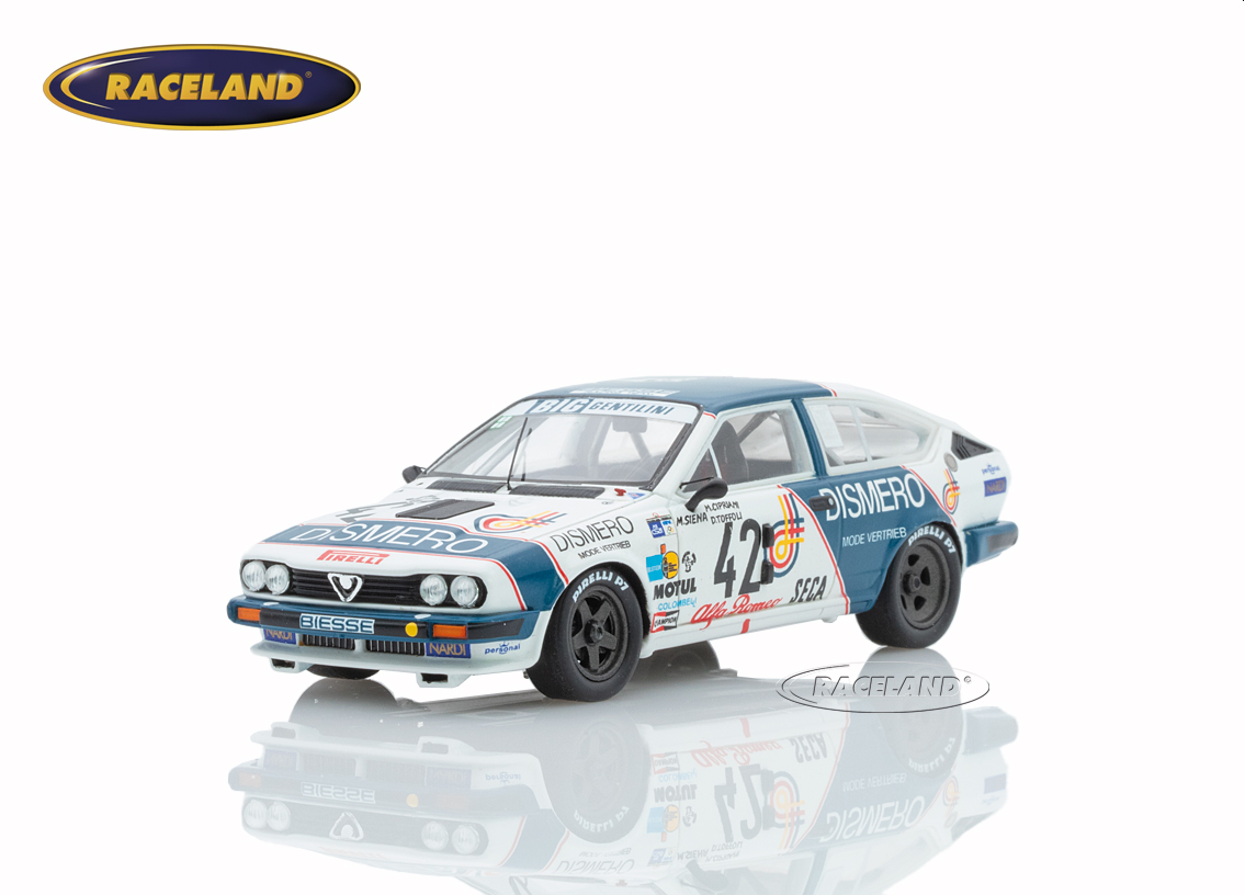 Alfa Romeo GTV6 Biesse Racing Team 24H Spa 1984