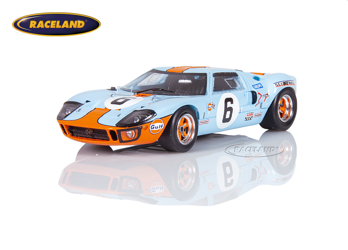 Ford GT 40 Gulf John Wyer Automotive winner Le Mans 1969