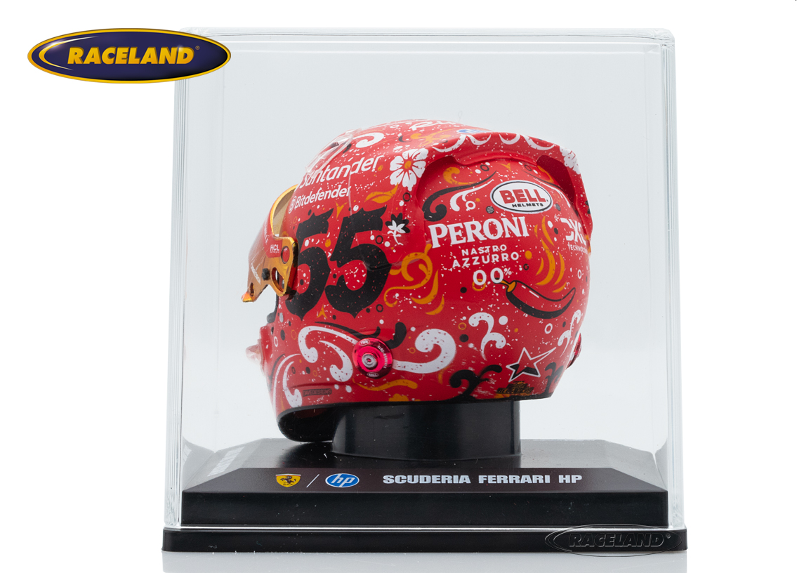 Helmet Scuderia Ferrari F1 winner GP Mexico City 2024