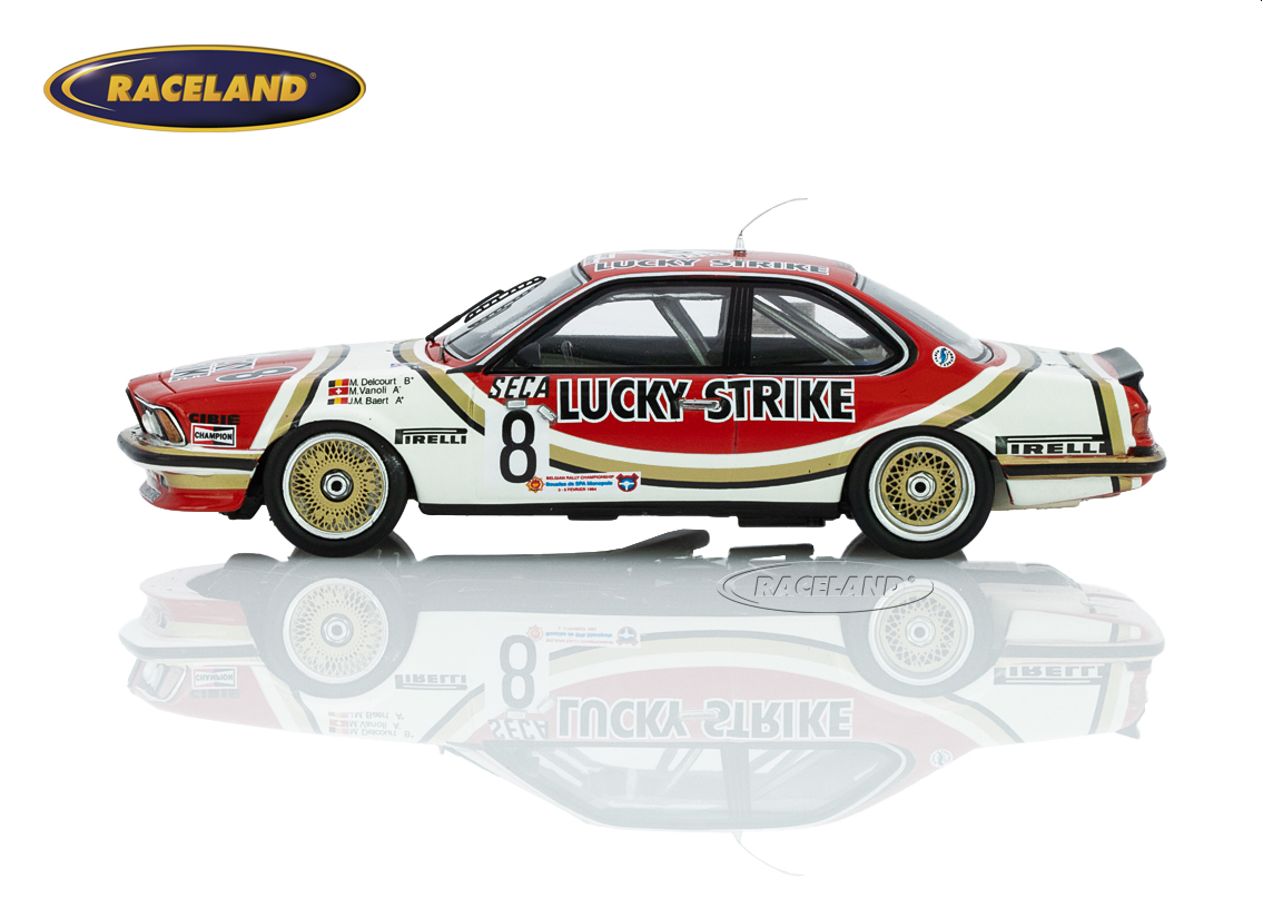 BMW 635 CSI Lucky Strike Team 24H Spa 1983