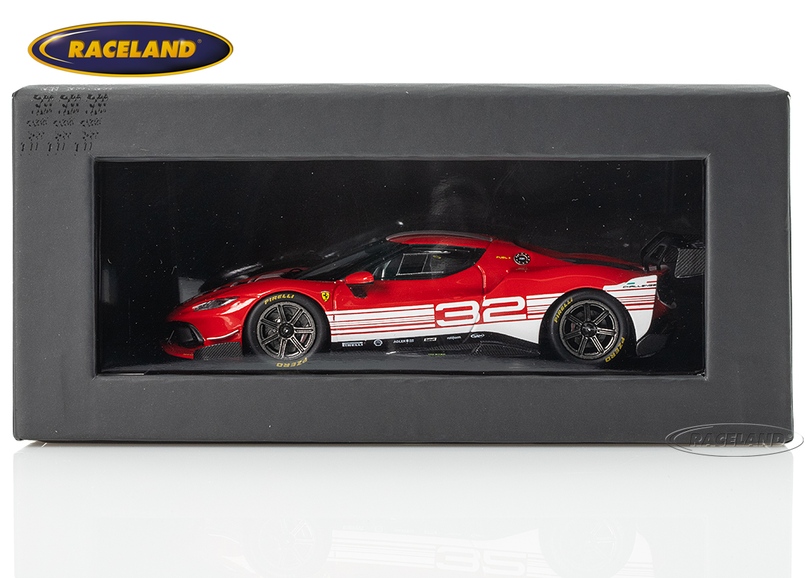 Ferrari 296 Challenge 2023 - red