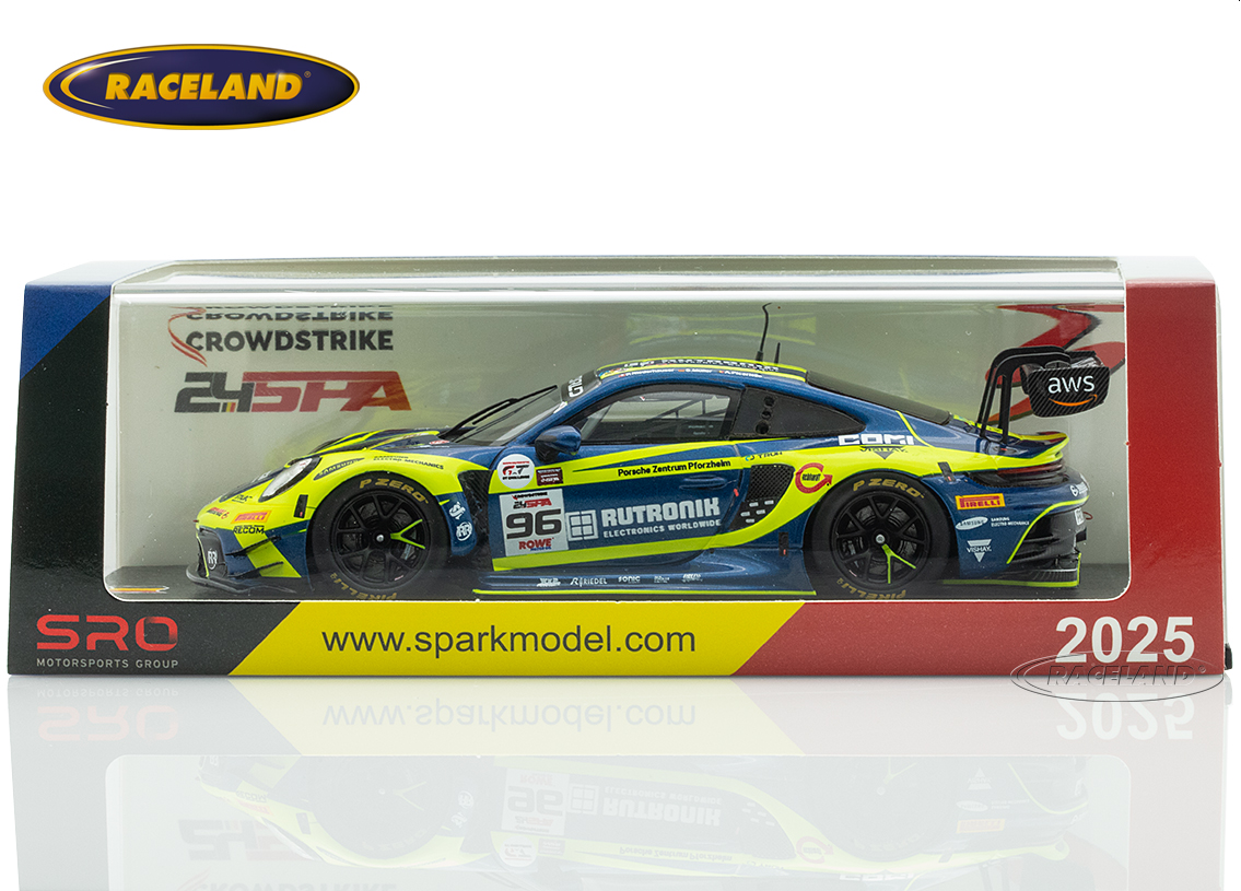 Porsche 911 GT3 R Rutronik Racing 2° Spa 24H 2025