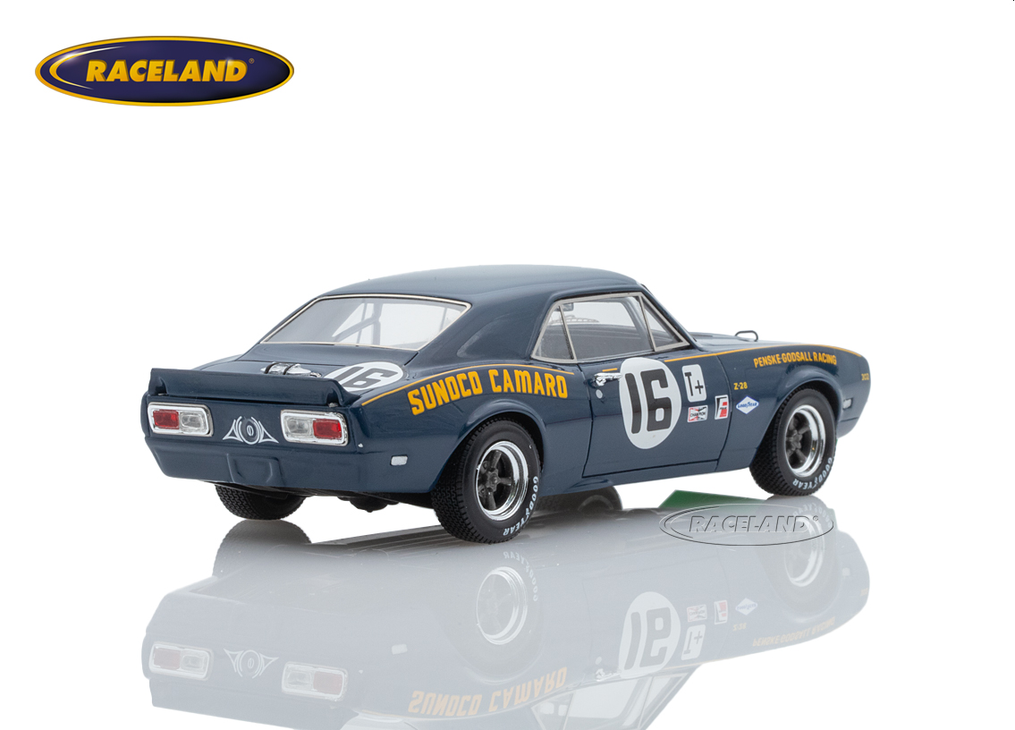 Chevrolet Camaro I Z28 Roger Penske Sunoco 4° 12H Sebring 1968