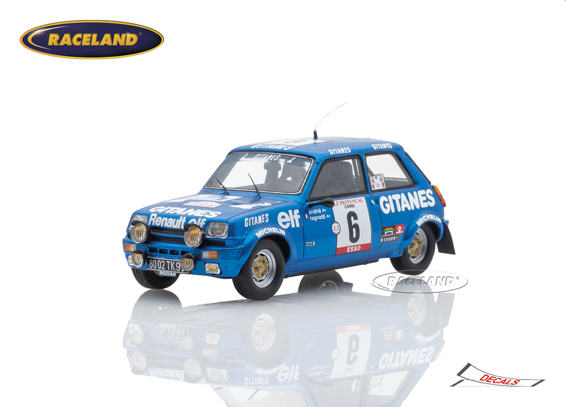 Renault 5 Alpine Gr.2 2° Tour de Corse 1979