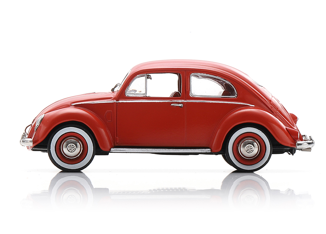 Volkswagen Beetle Ovali 1955 - red