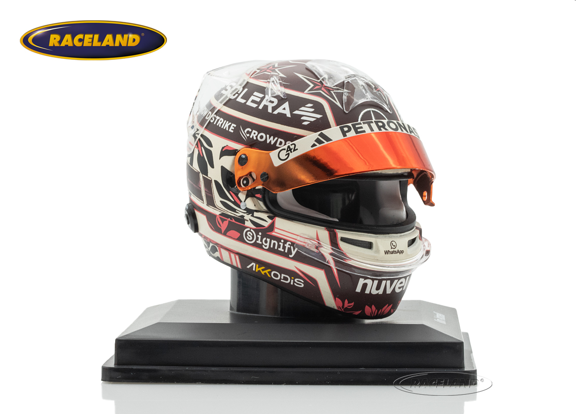 Helmet F1 Team Mercedes AMG Petronas Miami GP 2025