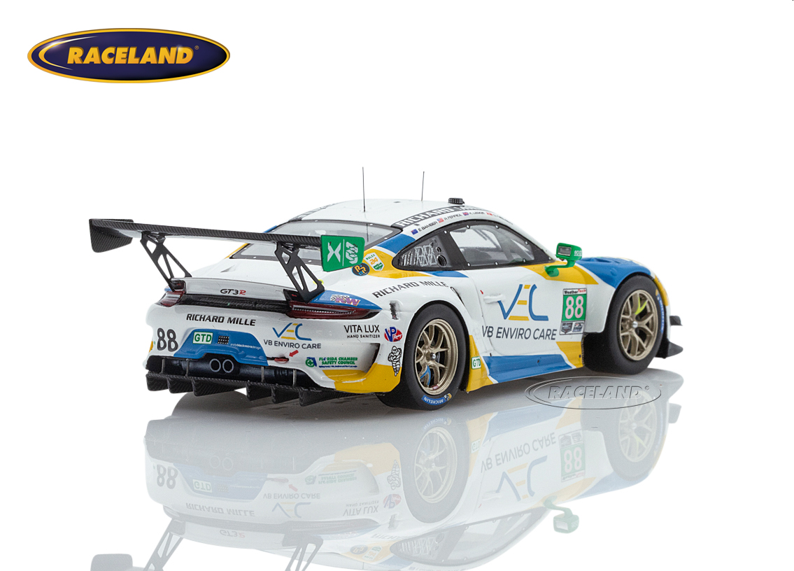 Porsche 911 GT3 R Team Hardpoint EBM 32° Daytona 24H 2021