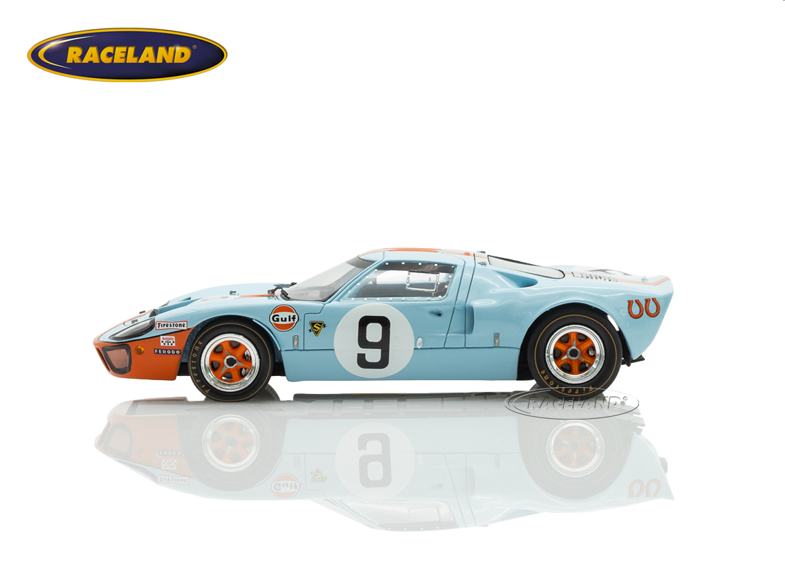 Ford GT 40 Gulf John Wyer winner Le Mans 1968