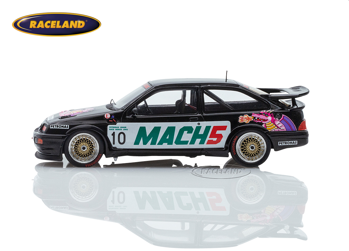 Ford Sierra RS500 Cosworth Petronas Team Mach5 winner Johor Malaysia 1992