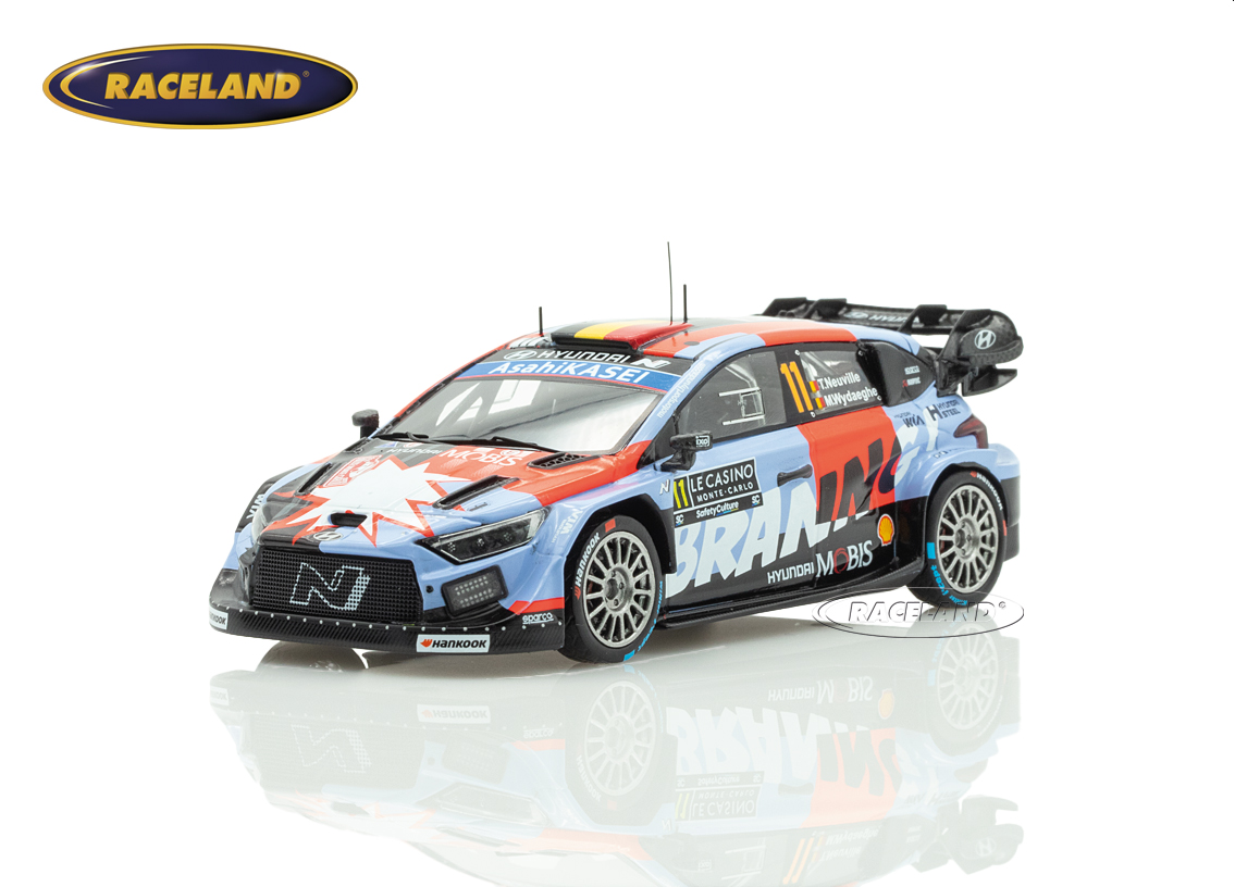 Hyundai i20N Rally1 SHELL MOBIS WRT 5° Rallye Monte Carlo 2026