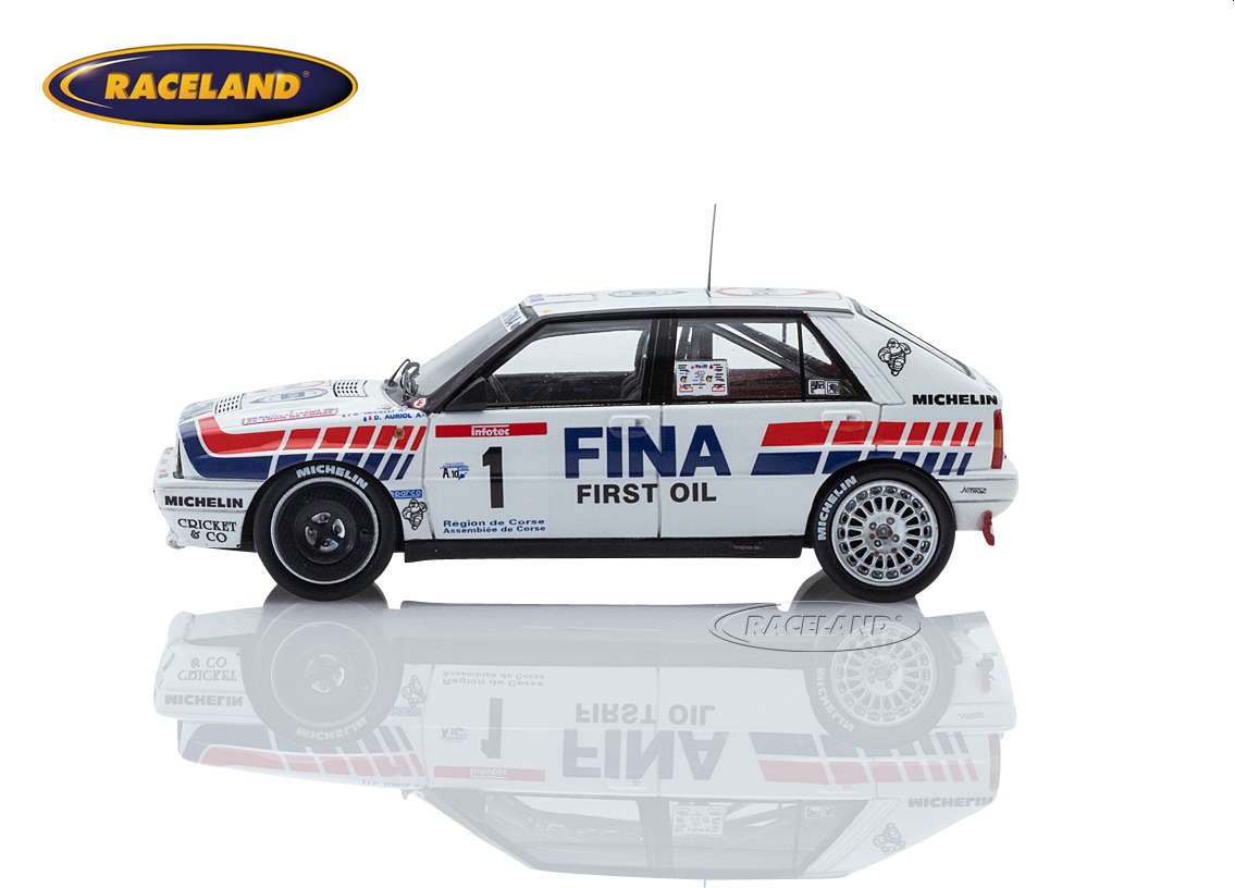 Lancia Delta Integrale 16V Jolly Club Fina 2° Tour de Corse France 1991