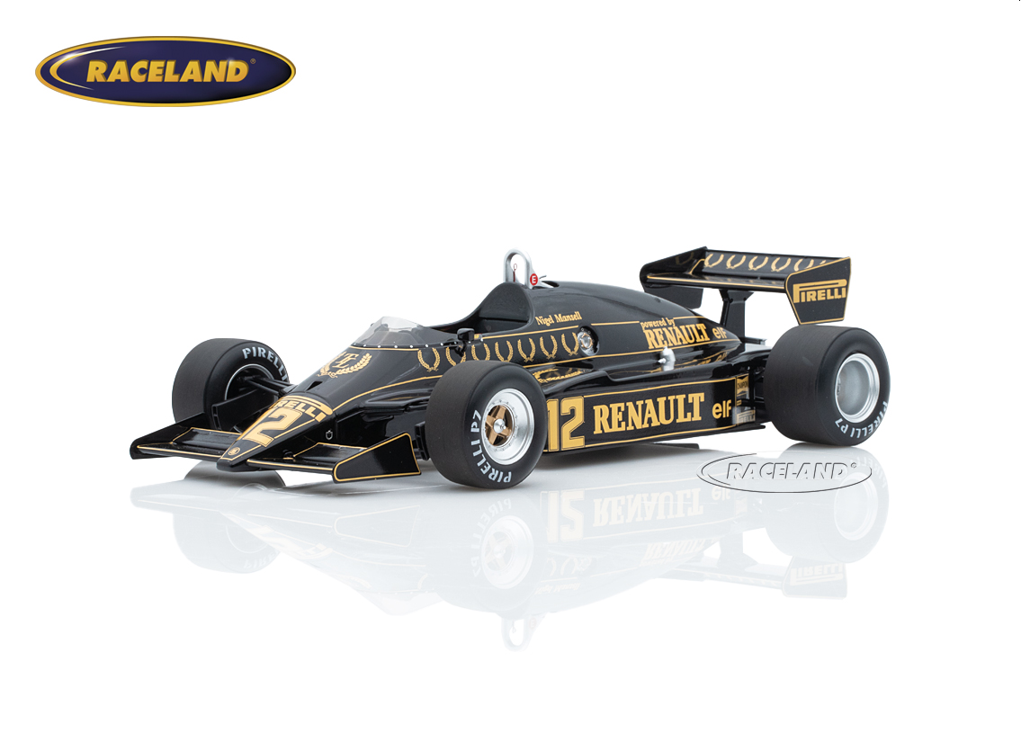 Lotus 94T Renault V6 F1 John Player Special 4° British GP Silverstone 1983