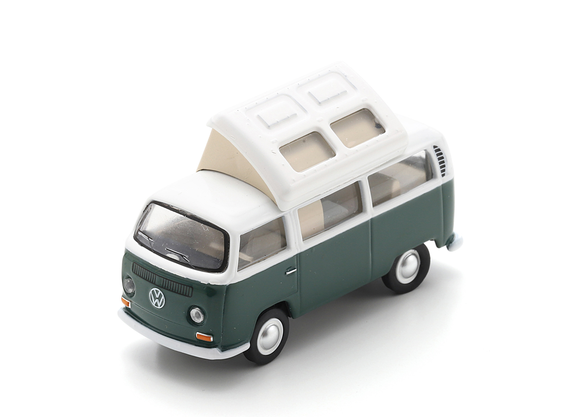 VW T2 camper 1970 - white green
