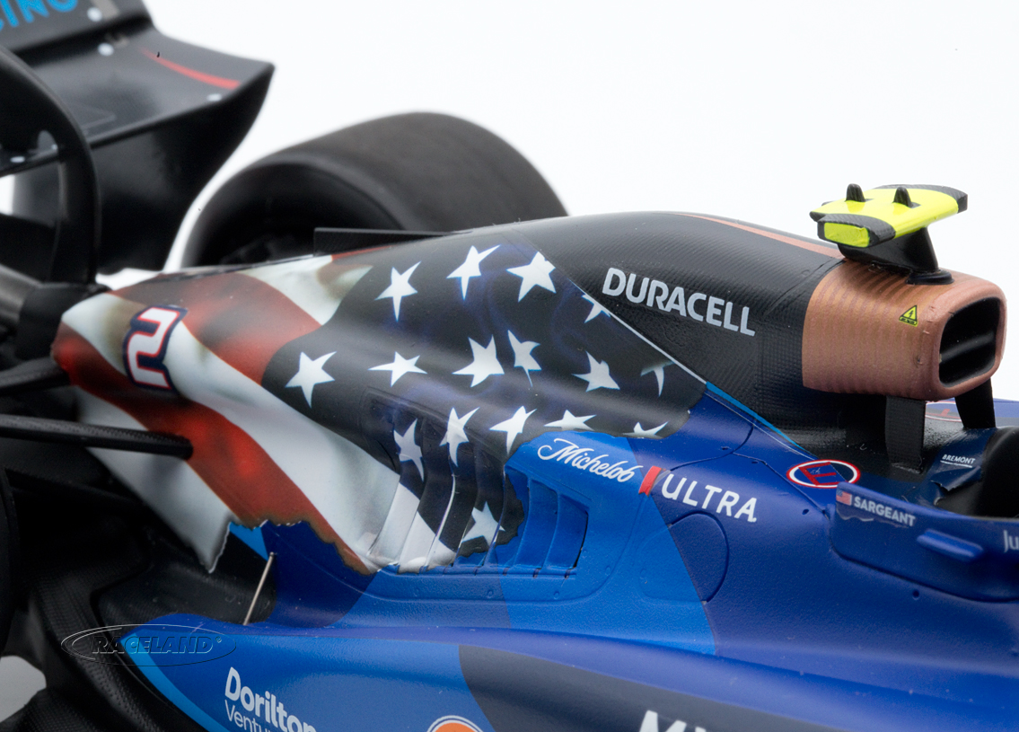 Williams FW45 Mercedes F1 10° US GP Austin 2023