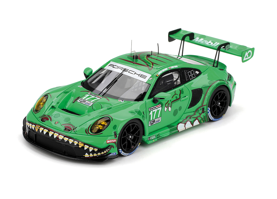 Porsche 911 GT3 R AO Racing winner Long Beach GP IMSA 2025