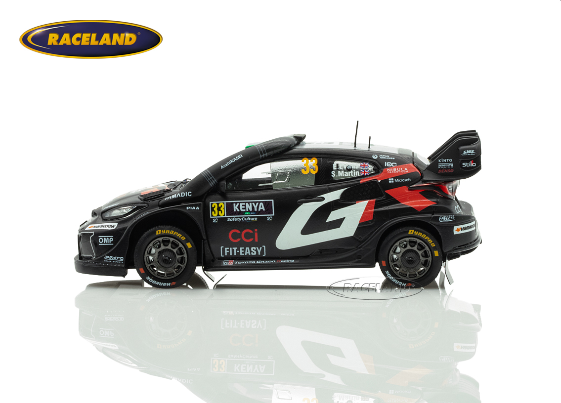 Toyota GR Yaris Rally1 Gazoo Racing WRT winner Safari Rallye 2025