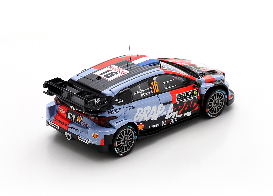 Hyundai i20N Rally1 SHELL MOBIS WRT 4° Rallye Monte Carlo 2026