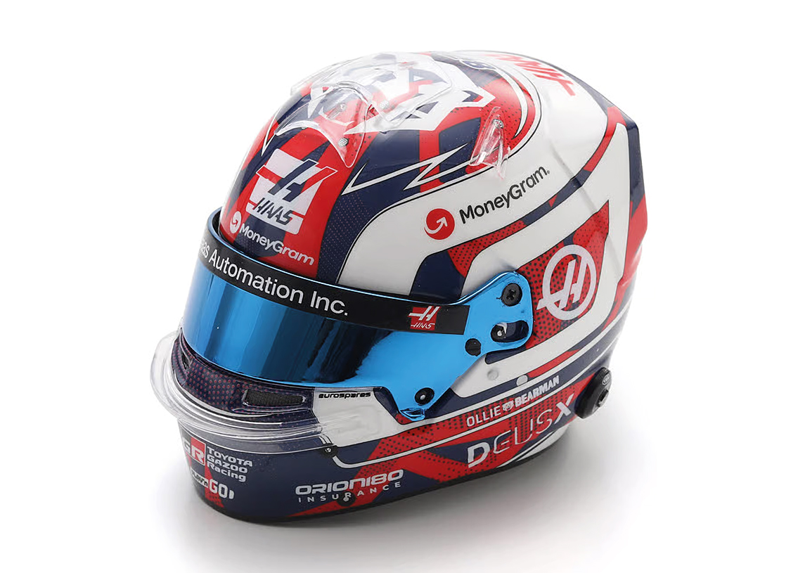 Helmet Team Haas Moneygram F1 British GP 2025