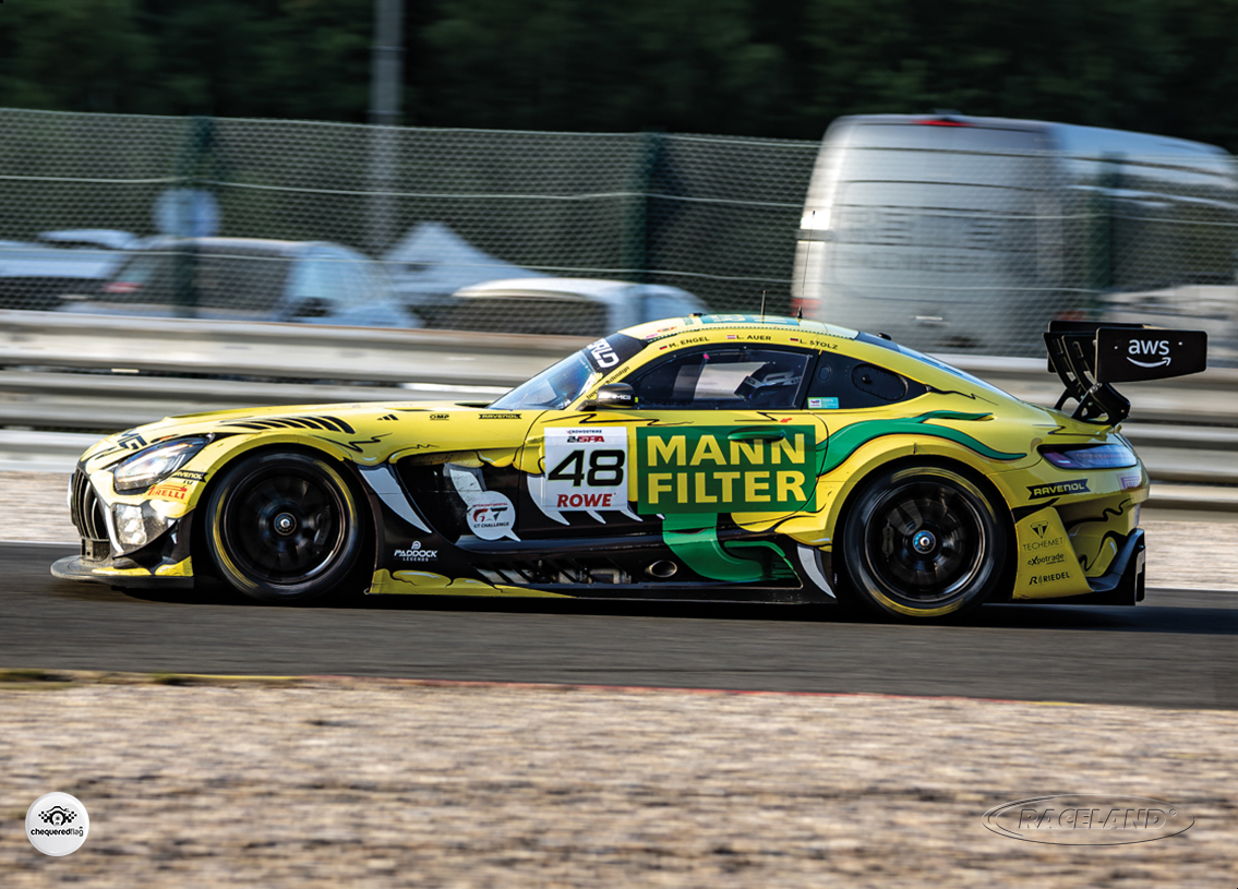 Mercedes AMG GT3 EVO Team MANN FILTER 2° Spa 24H 2026