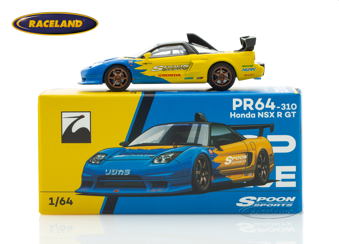 Honda NSX-R GT Spoon - yellow - blue