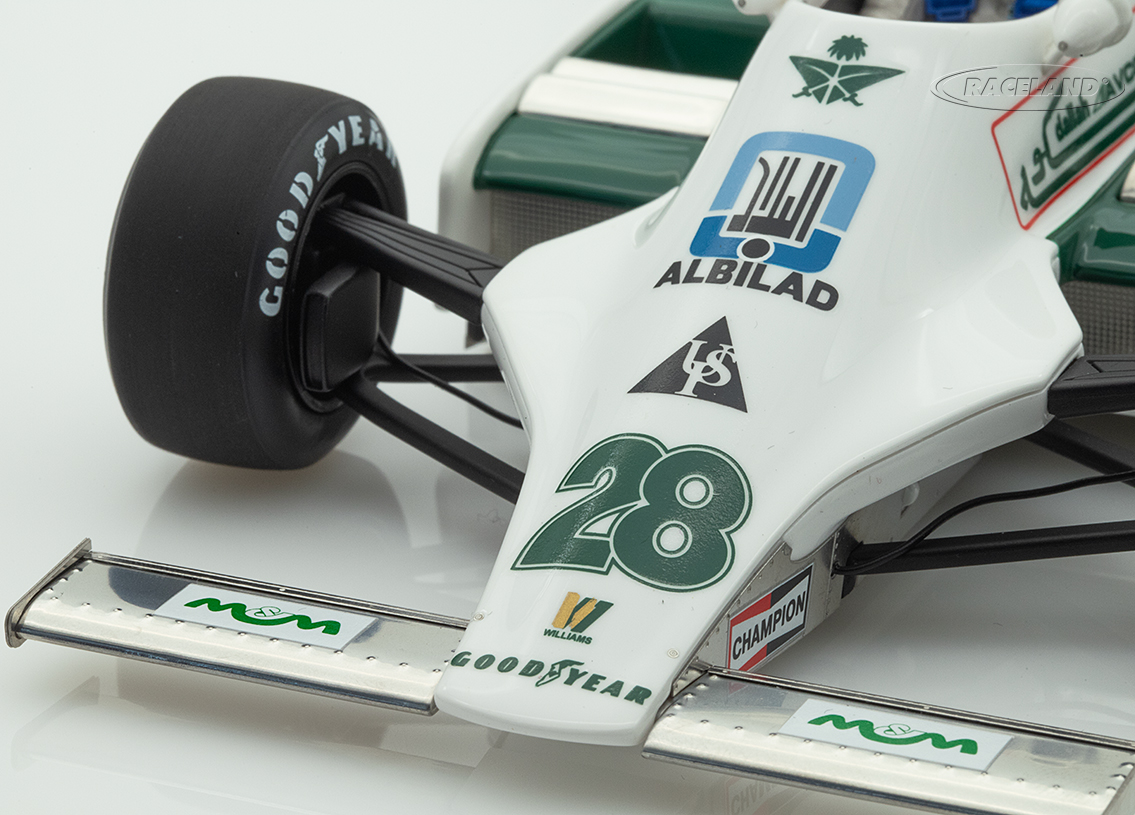 Williams FW07 Cosworth V8 F1 Saudia winner British GP Silverstone 1979