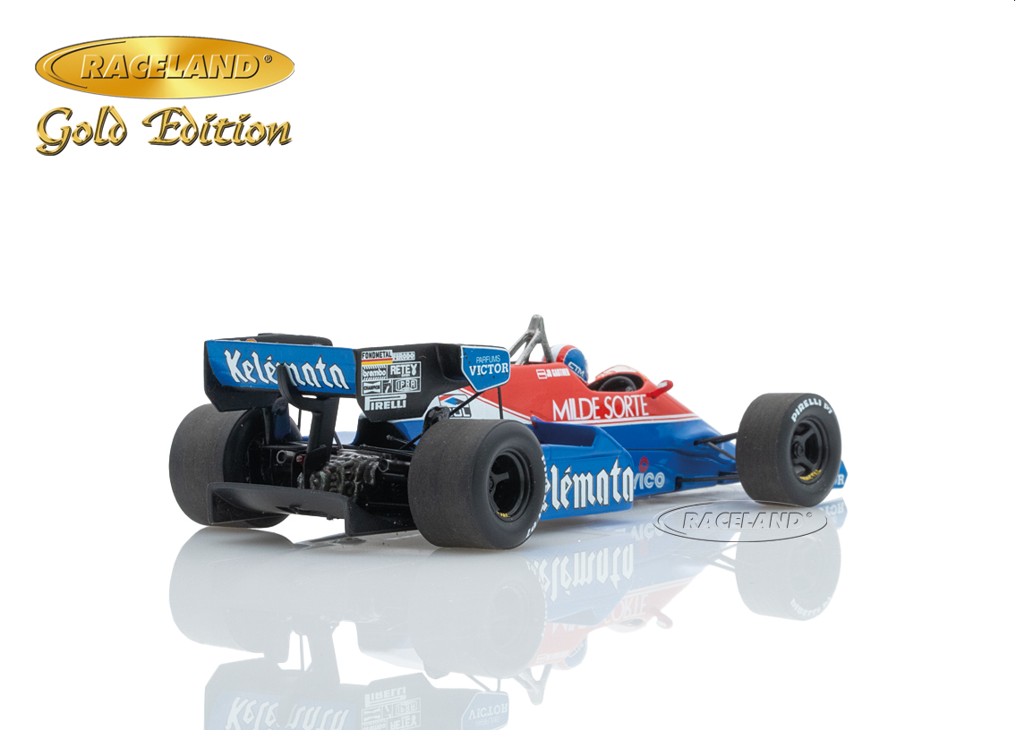 Osella FA1F Alfa Romeo V8 Turbo F1 12° Dutch GP 1984