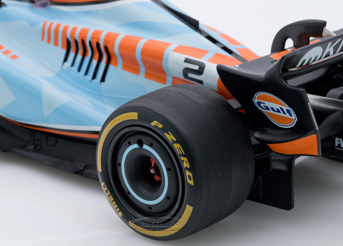 Williams FW45 Mercedes F1 Gulf Design 14° GP Singapore 2023