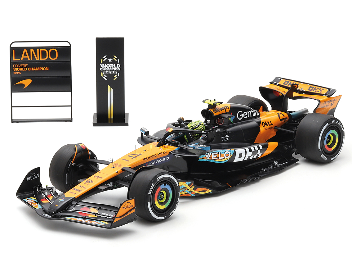 McLaren MCL39 Mercedes F1 3° Abu Dhabi GP World Champion 2025