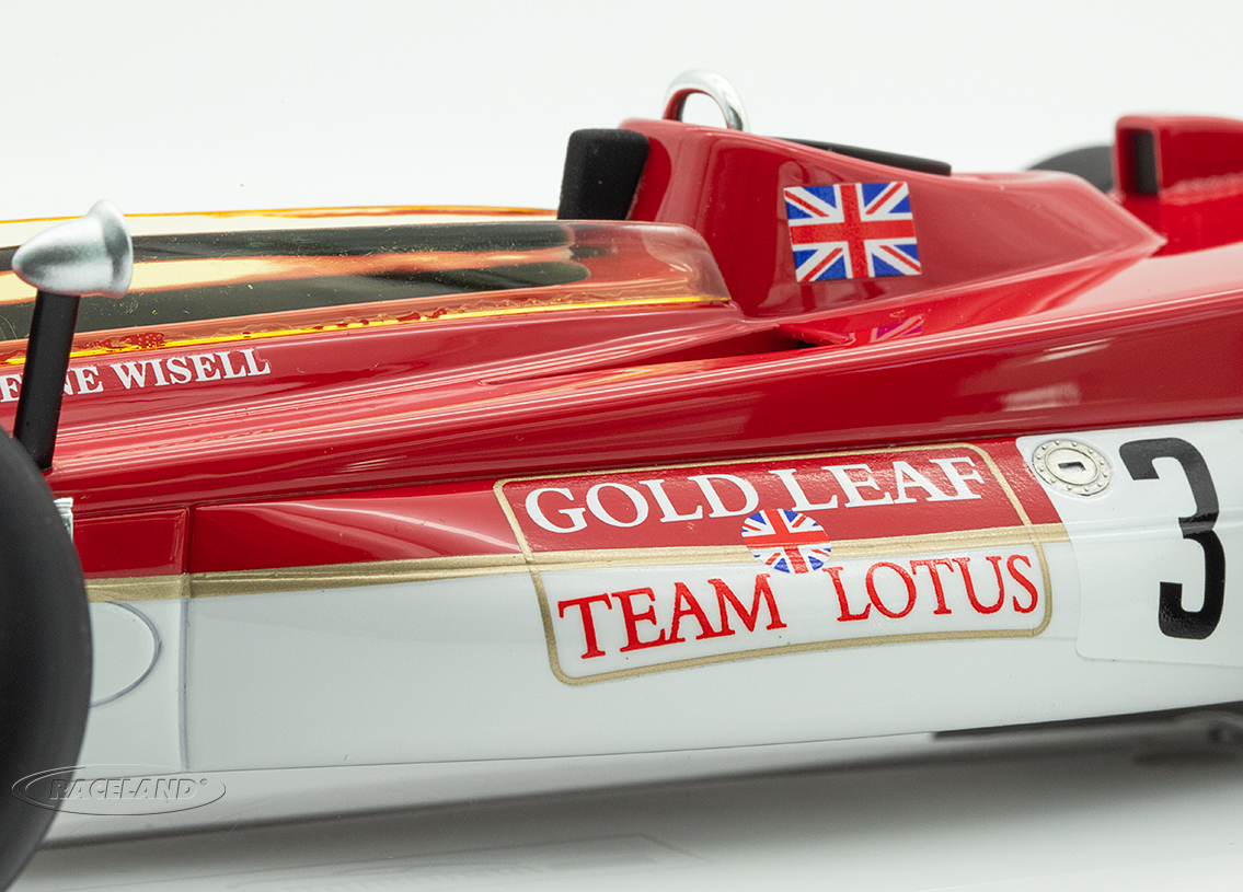 Lotus 56B F1 Gold Leaf Team Lotus British GP 1971