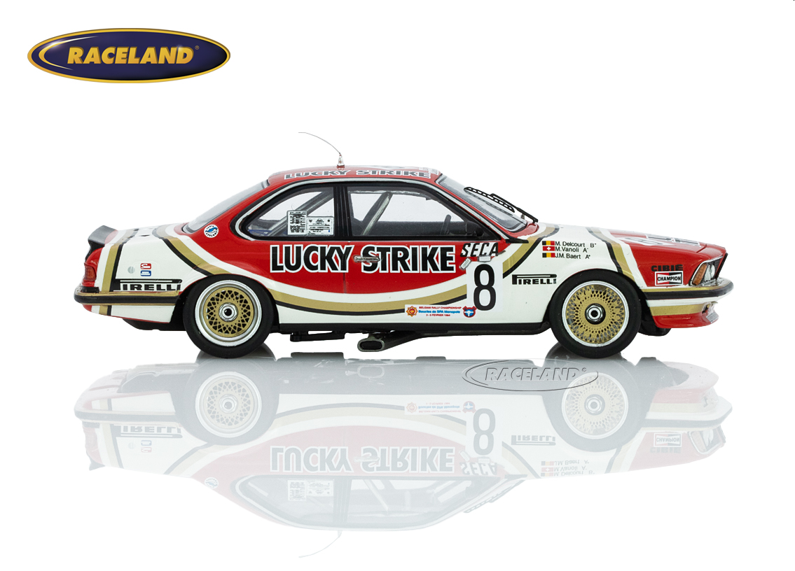 BMW 635 CSI Lucky Strike Team 24H Spa 1983