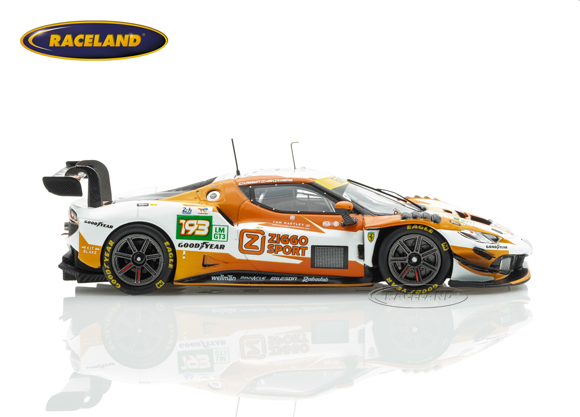 Ferrari 296 GT3 Ziggo Sport Tempesta 46° Le Mans 2025