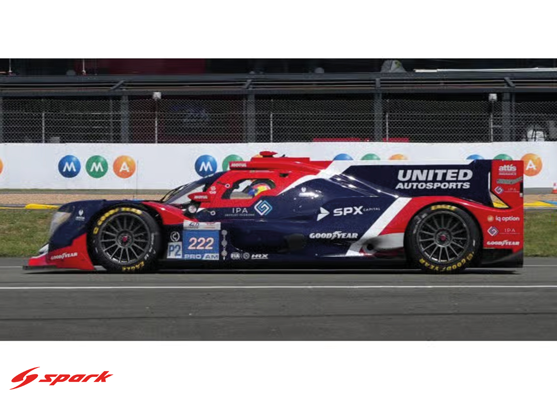 Oreca 07 Gibson United Autosports 29° Le Mans 2026