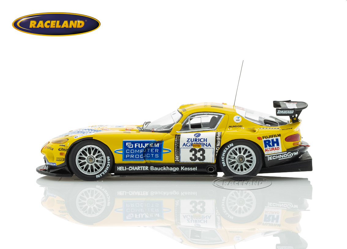 Chrysler Viper GTS-R Zakspeed Motorsport Fujifilm winner Nürburgring 24H 2001