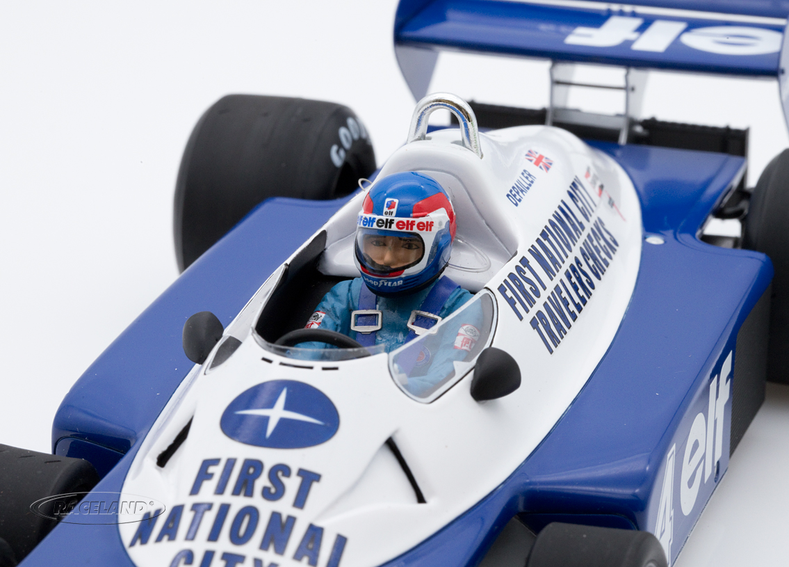 Tyrrell P34 Cosworth V8 sixwheel F1 elf 3° South African GP 1977