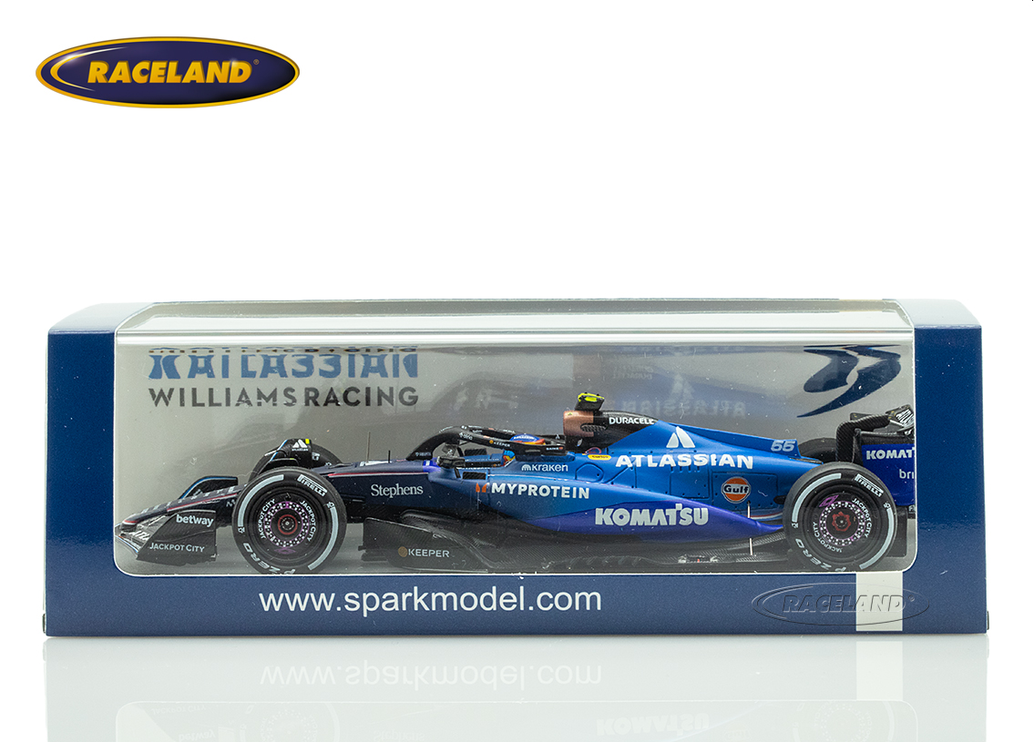 Williams FW47 Mercedes F1 Atlassian 3° Azerbaijan GP 2025
