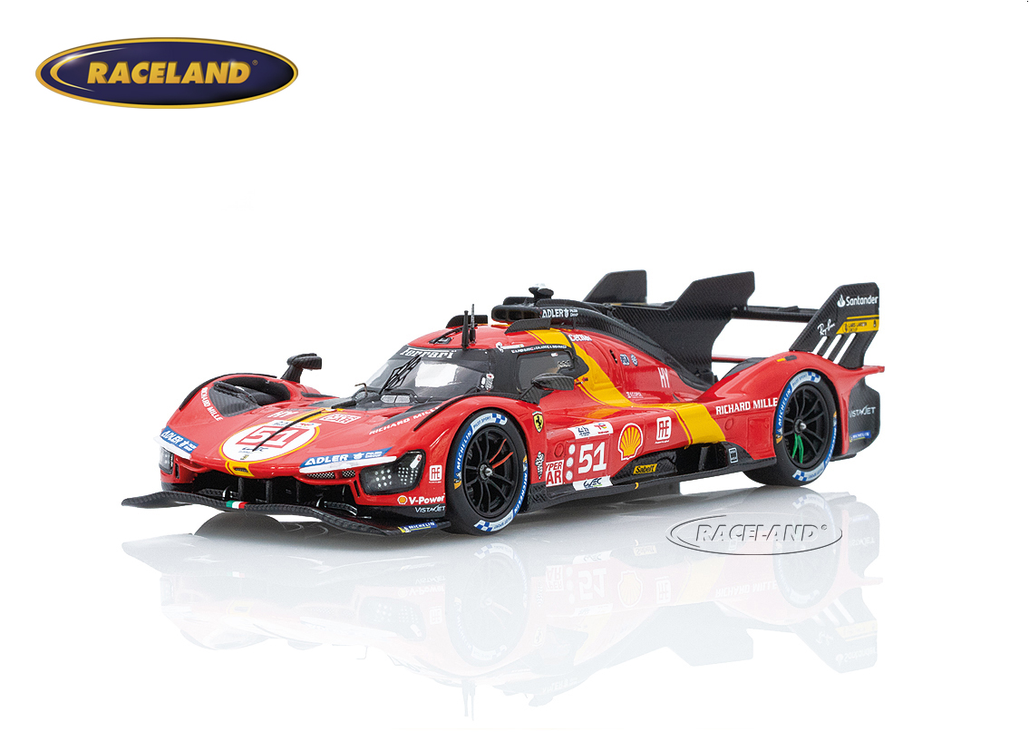 Ferrari 499P LMH Team Ferrari AF Corse winner Le Mans 2023
