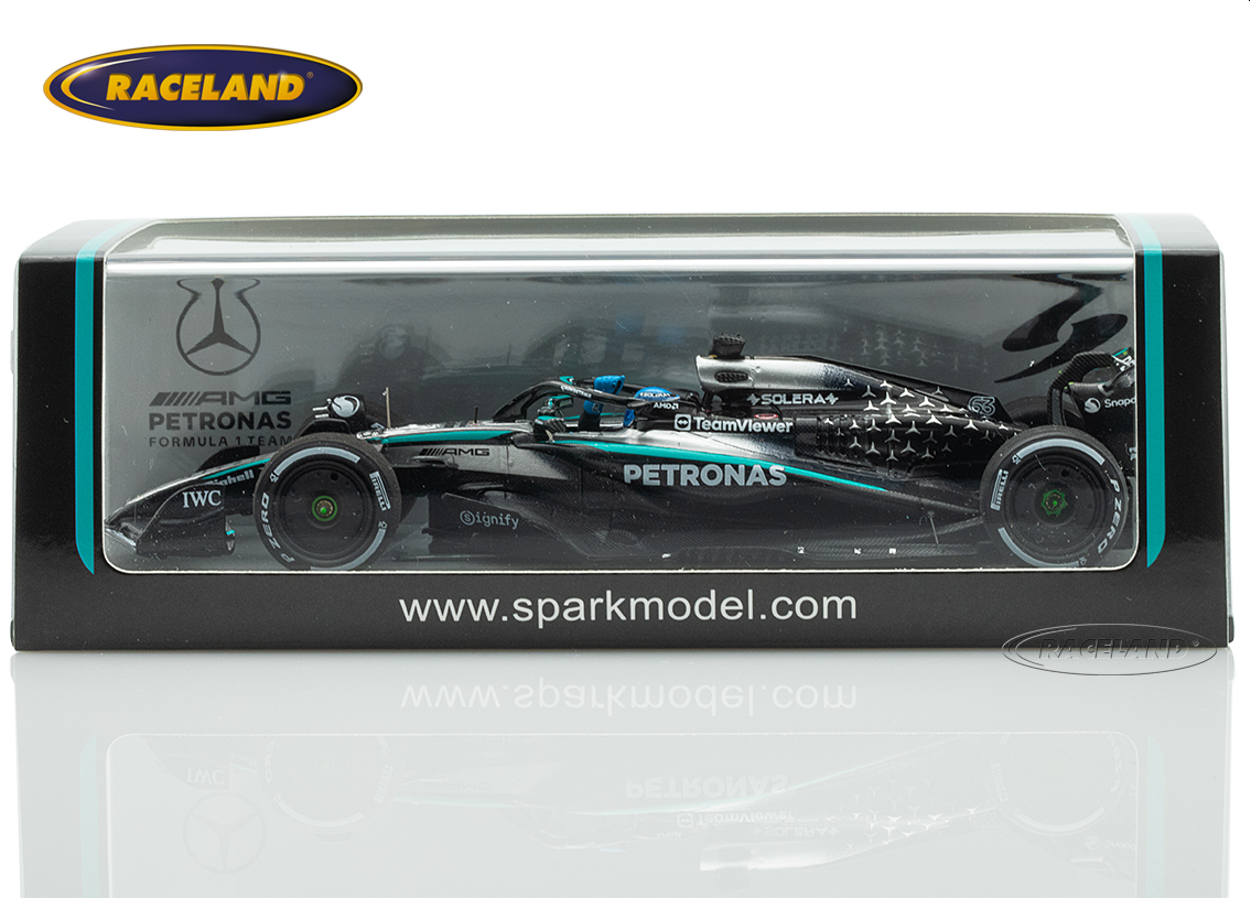 Mercedes F1 W16 AMG Petronas F1 winner Canadian GP 2025