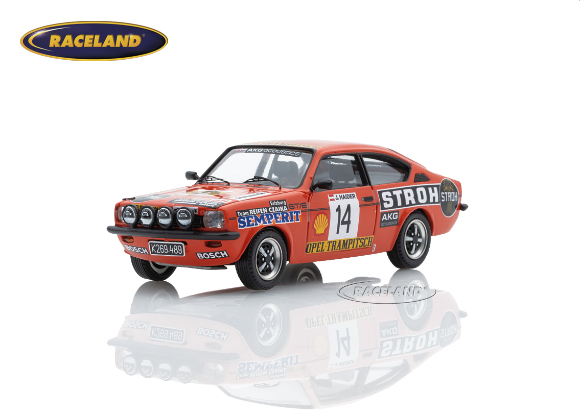 Opel Kadett GT/E AKG Acoustics 2° Jänner Rallye 1977